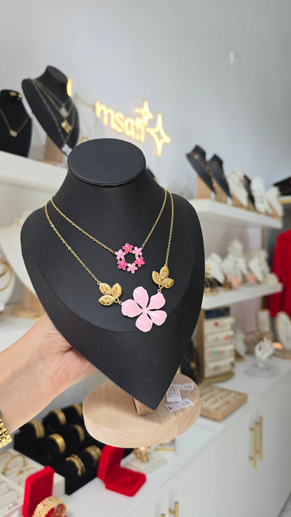 Collier Fleur Sakura 🌸