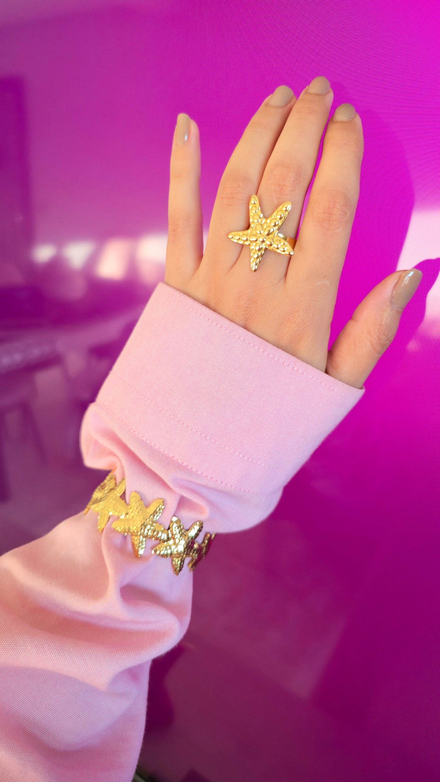 Bracelet manchette Stars