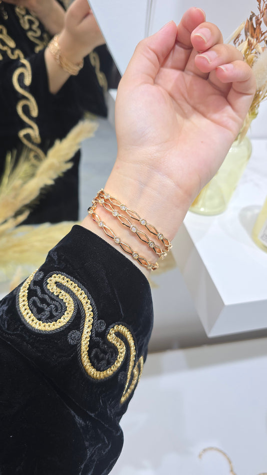Bracelets Sertla "MIRA" - Rose Gold
