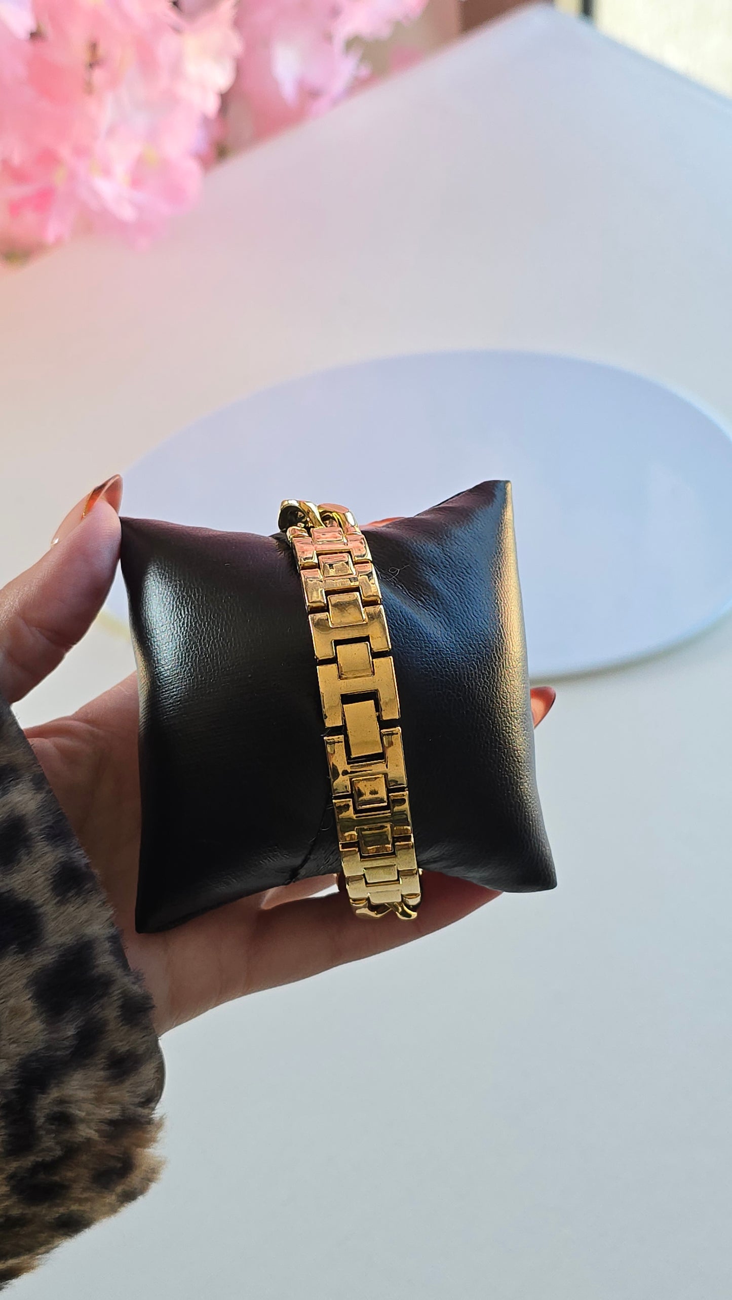 Montre Chaine Carré