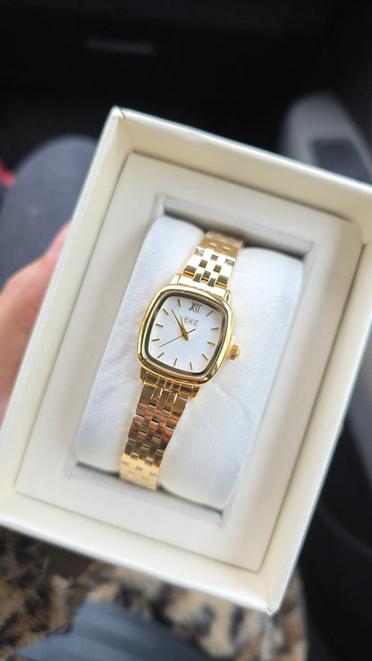 Montre Signature Rectangulaire