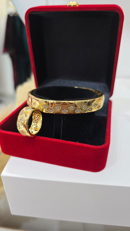 Duo Chahda : Bracelet + Bague