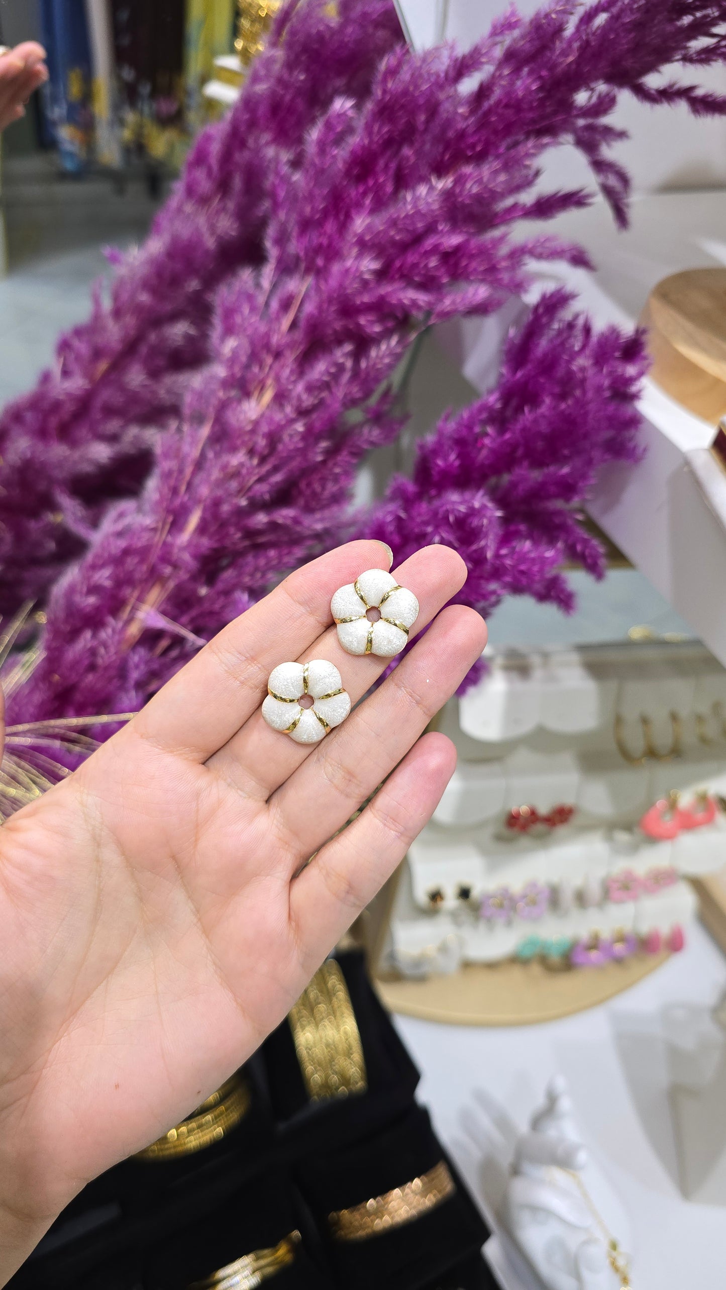Boucles d'oreilles FLEURS 🌸