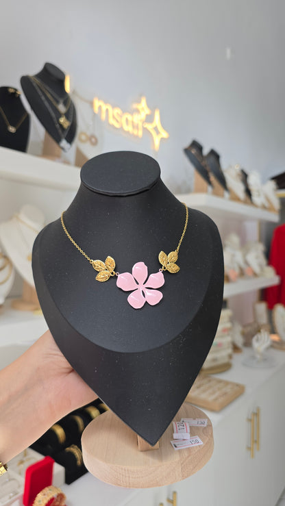 Collier Fleur Sakura 🌸