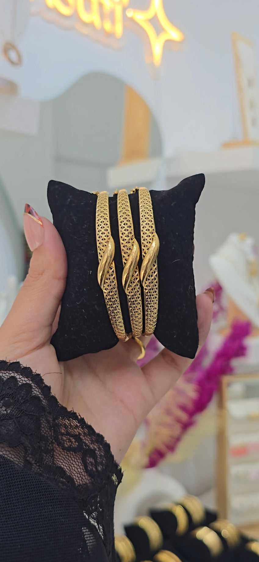 3 bracelets - "MARIA"