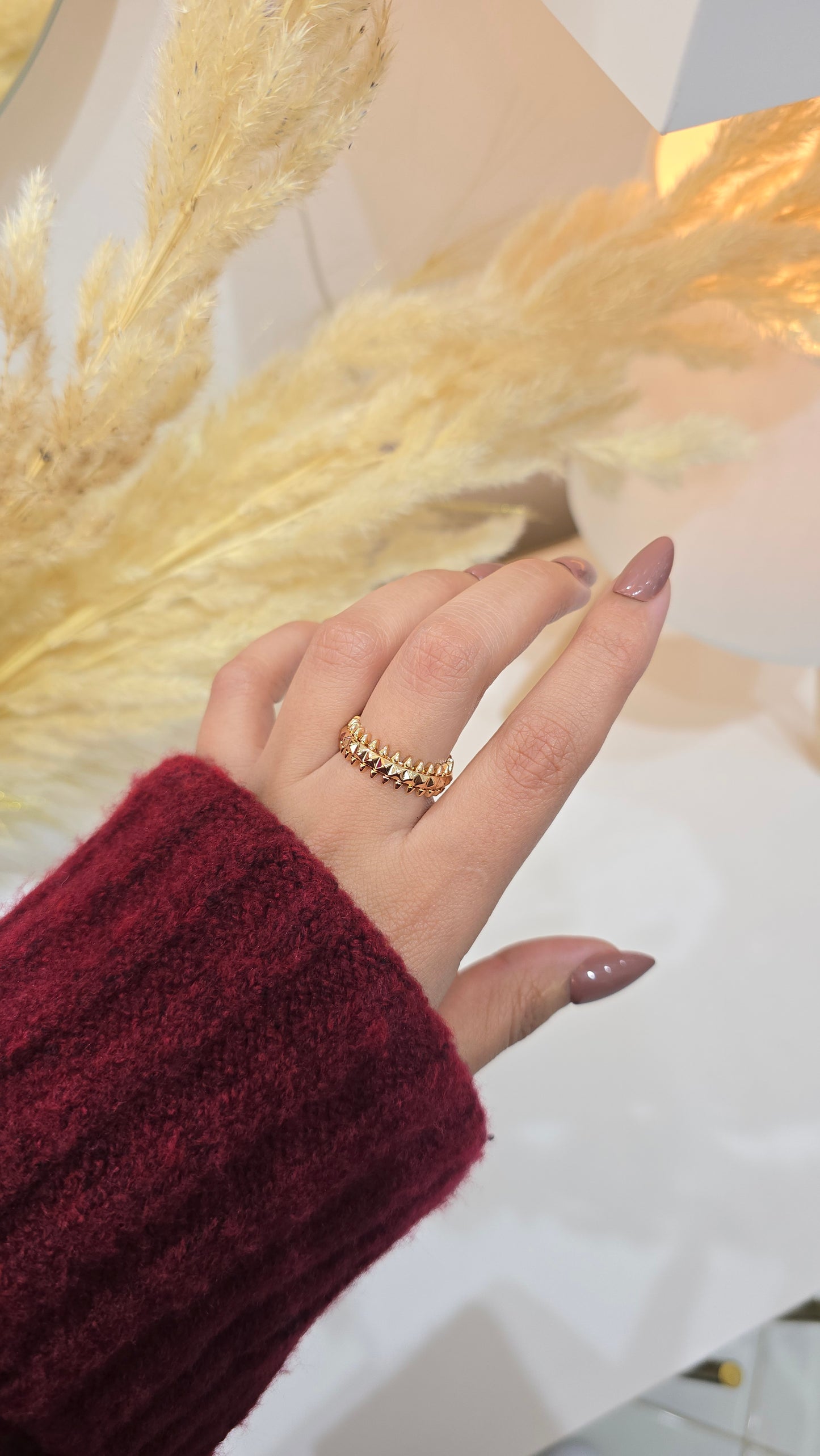 Bague Clash Rose Gold