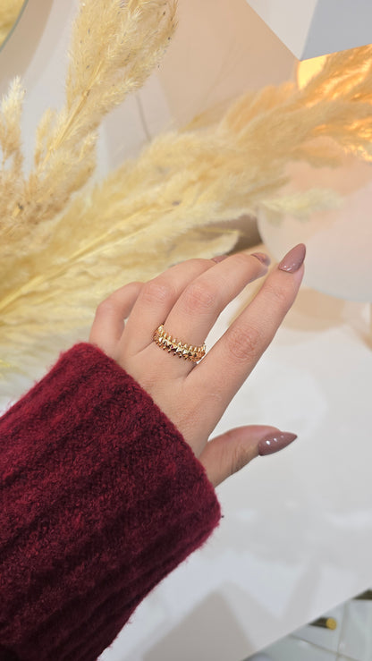 Bague Clash Rose Gold