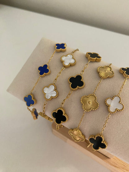 Gourmettes Trèfles (4 couleurs)