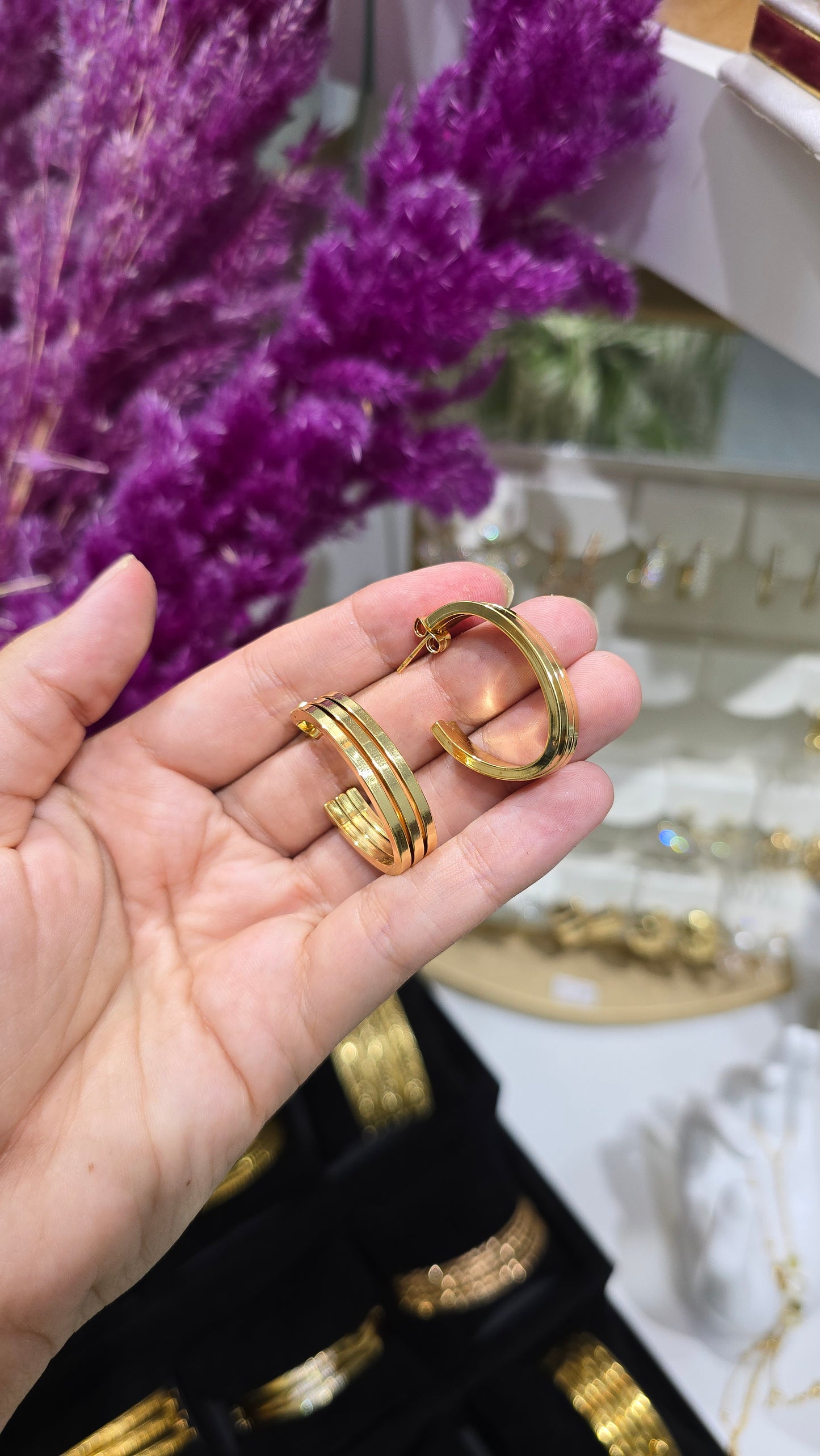 Boucles d'oreilles GOLDEN
