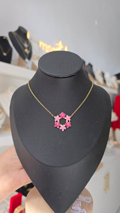Collier Fleur couronne 🌸
