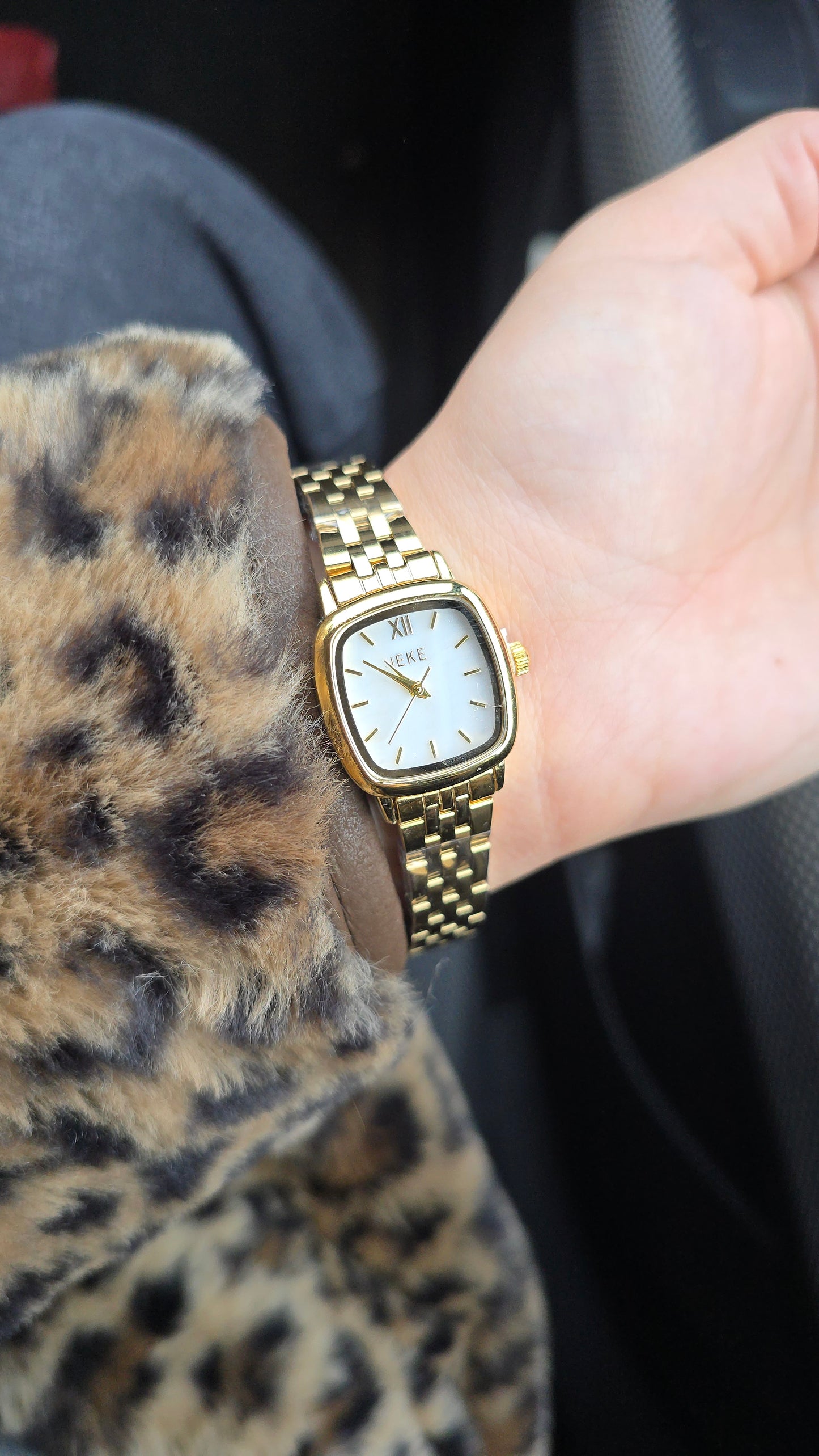 Montre Signature Rectangulaire