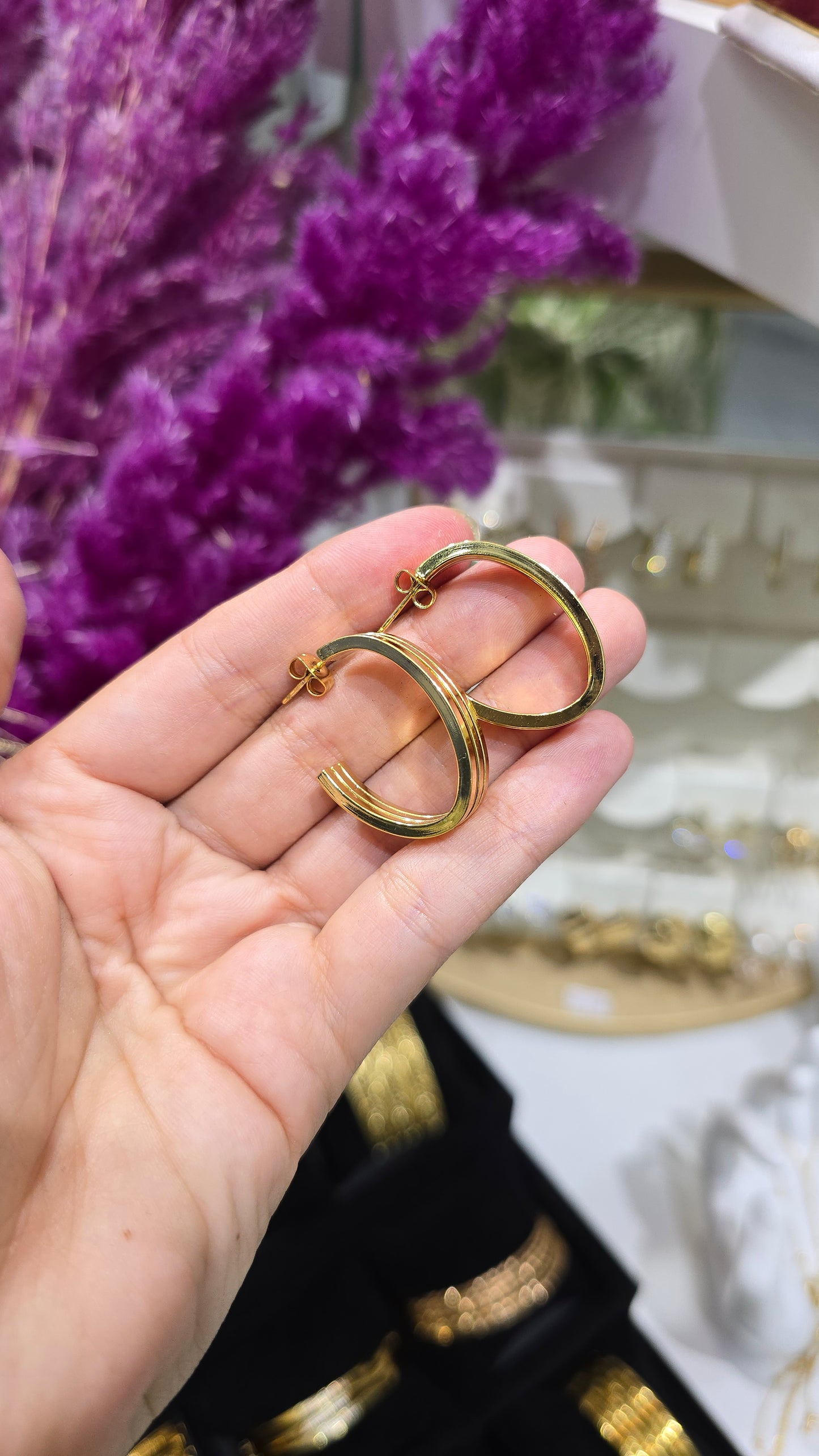 Boucles d'oreilles GOLDEN