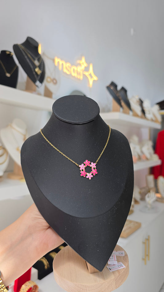 Collier Fleur couronne 🌸