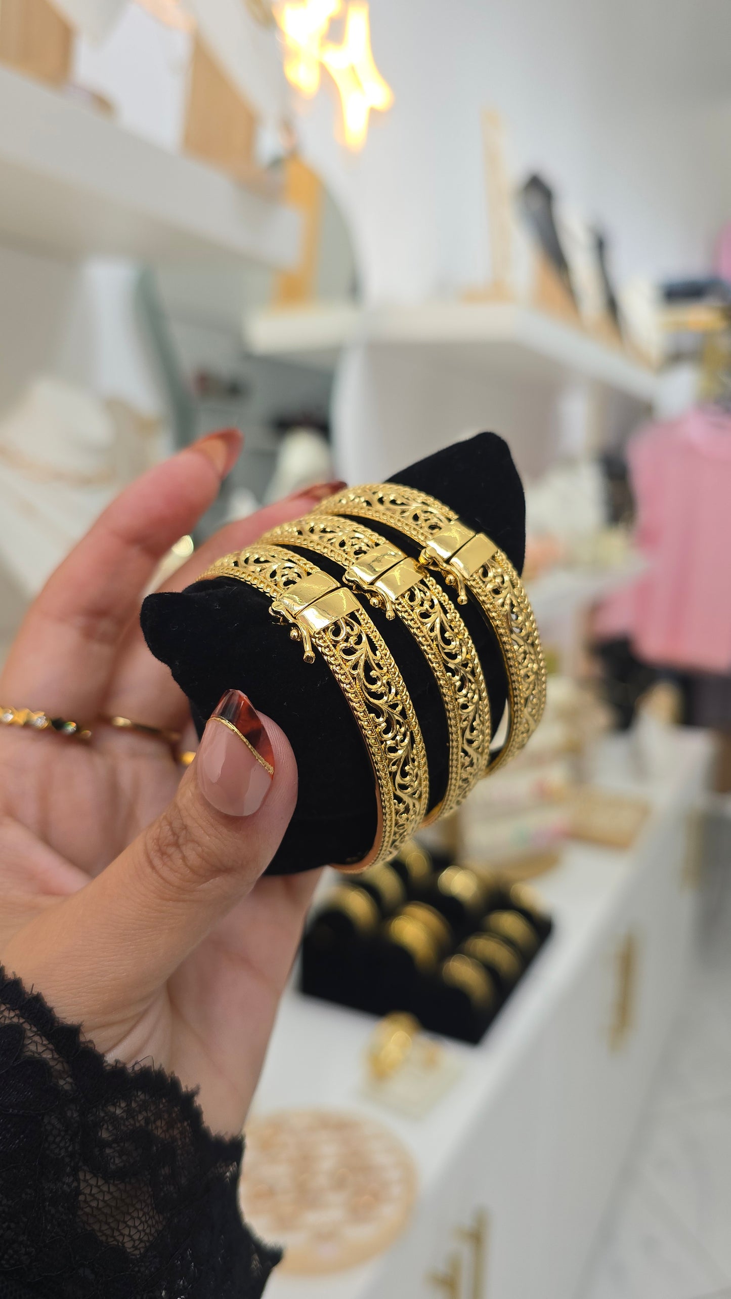 3 bracelets - "YAKOUTA"