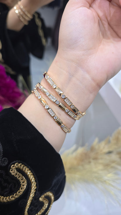 Bracelets Sertla "Glow" - Rose Gold