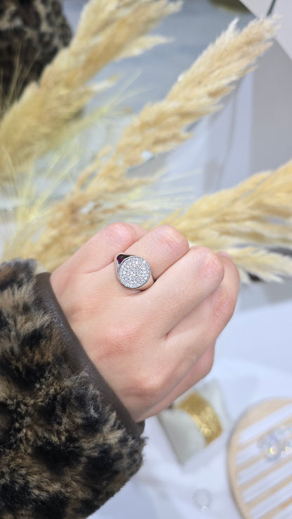 Bague Prestigia argentée