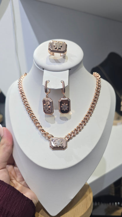 Ensemble VELORIA - Rose gold