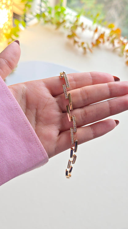 Gourmette  LAMSA - Rose Gold