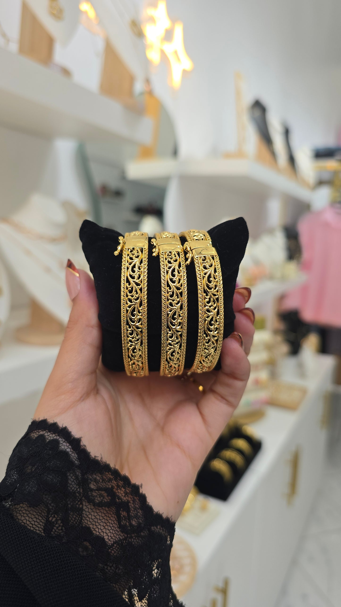 3 bracelets - "YAKOUTA"